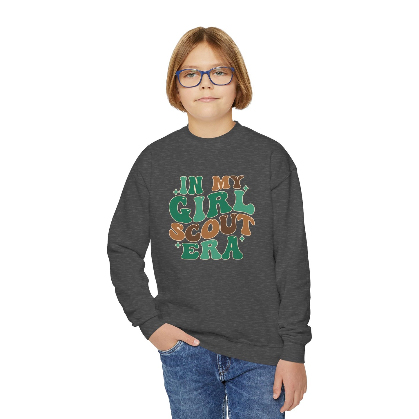Girl Scout Era - Youth Crewneck Sweatshirt