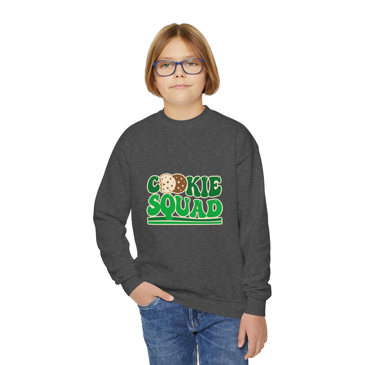 Cookie Squad - Youth Crewneck Sweatshirt
