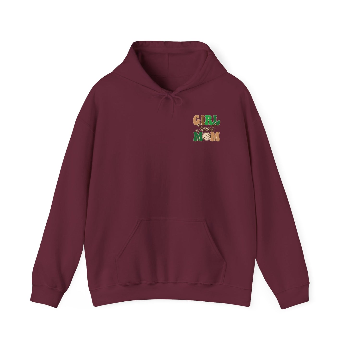 FRONT & BACK DESIGNS ! Girl Scout Mom - Cookie Dealer Security - Hooded Sweatshirt