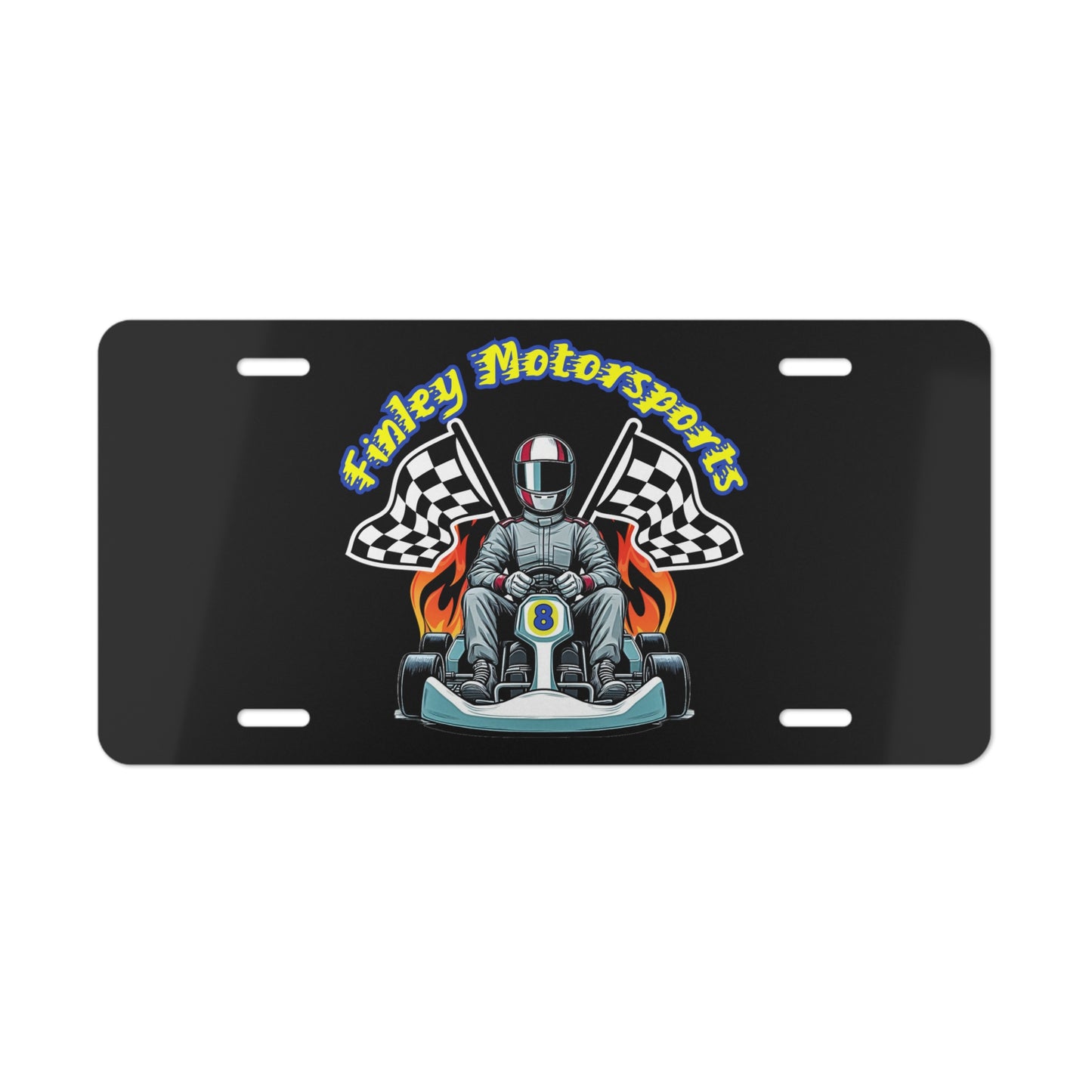 Finley Motorsports Vanity Plate