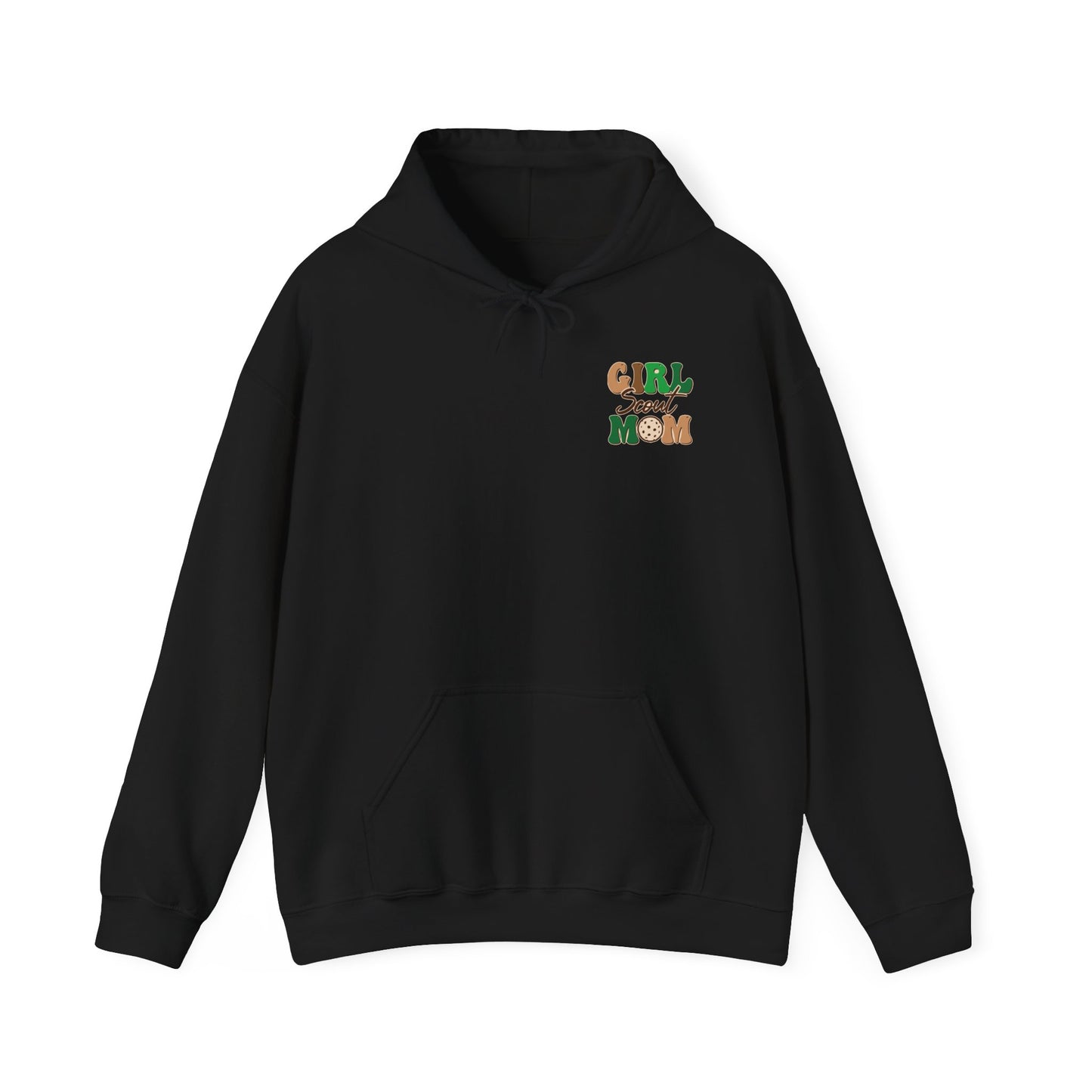 FRONT & BACK DESIGNS ! Girl Scout Mom - Cookie Dealer Security - Hooded Sweatshirt