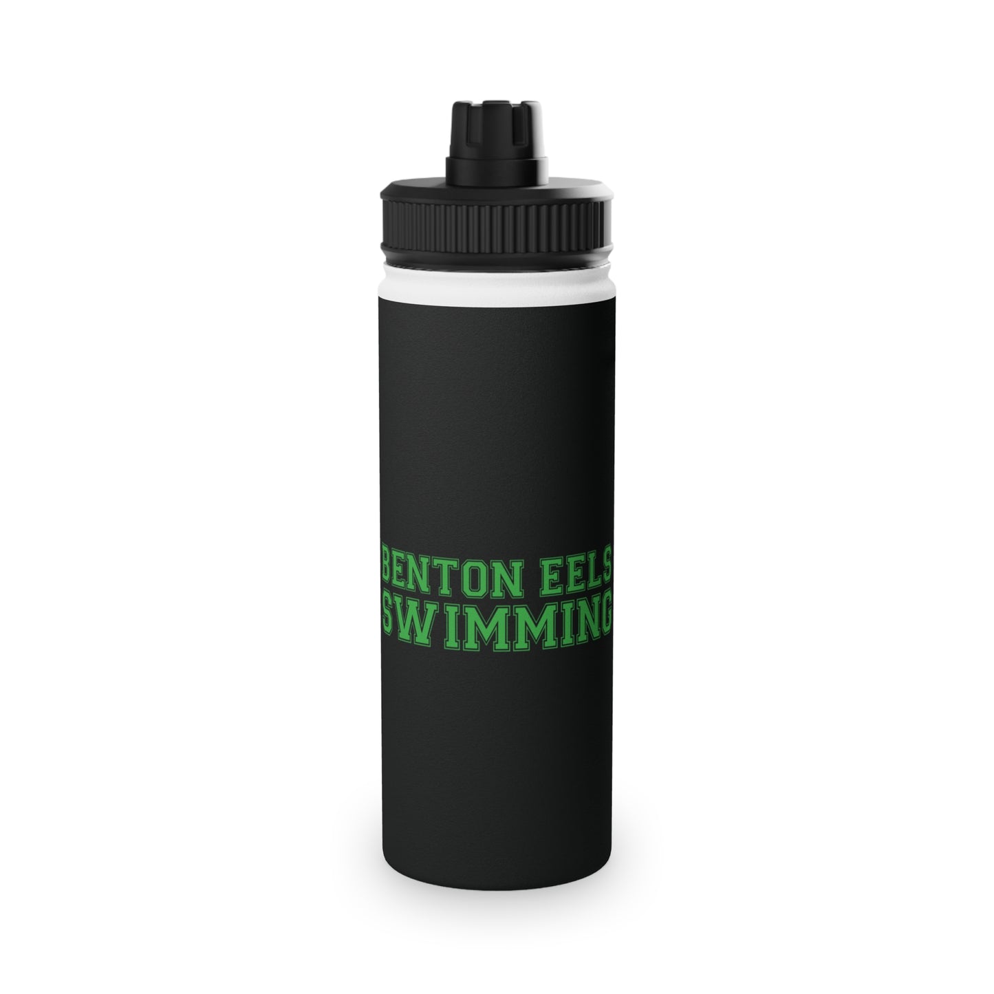 Benton Eels Stainless Steel Water Bottle, Sports Lid