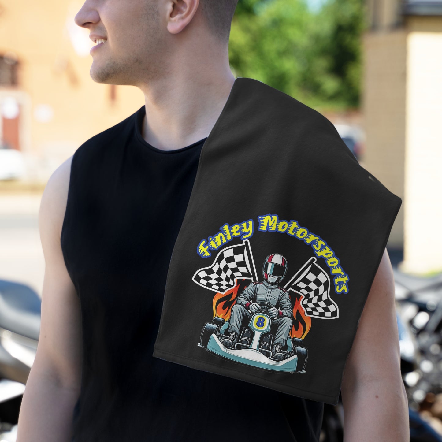 Finley Motorsports Rally Towel, 11x18