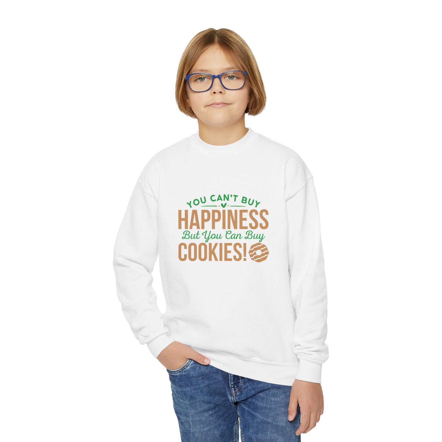 Happiness Cookies - Youth Crewneck Sweatshirt
