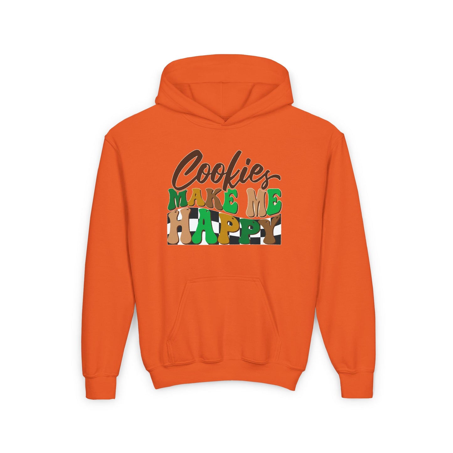 Cookies Make Me Happy - Youth Hooded Sweatshirt