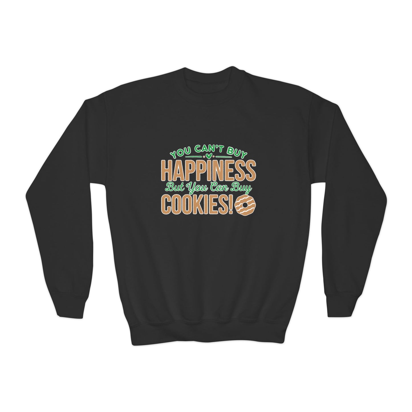Happiness Cookies - Youth Crewneck Sweatshirt