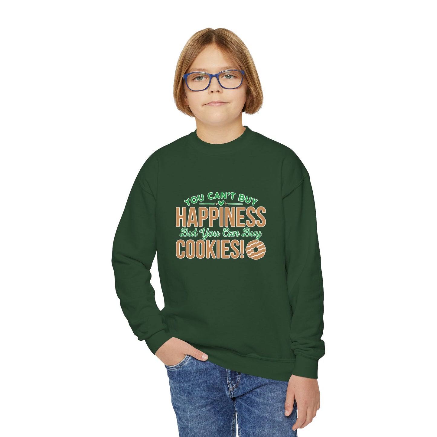 Happiness Cookies - Youth Crewneck Sweatshirt