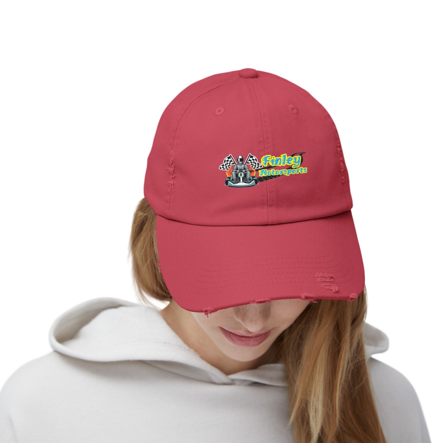 Finley Motorsports Distressed Cap