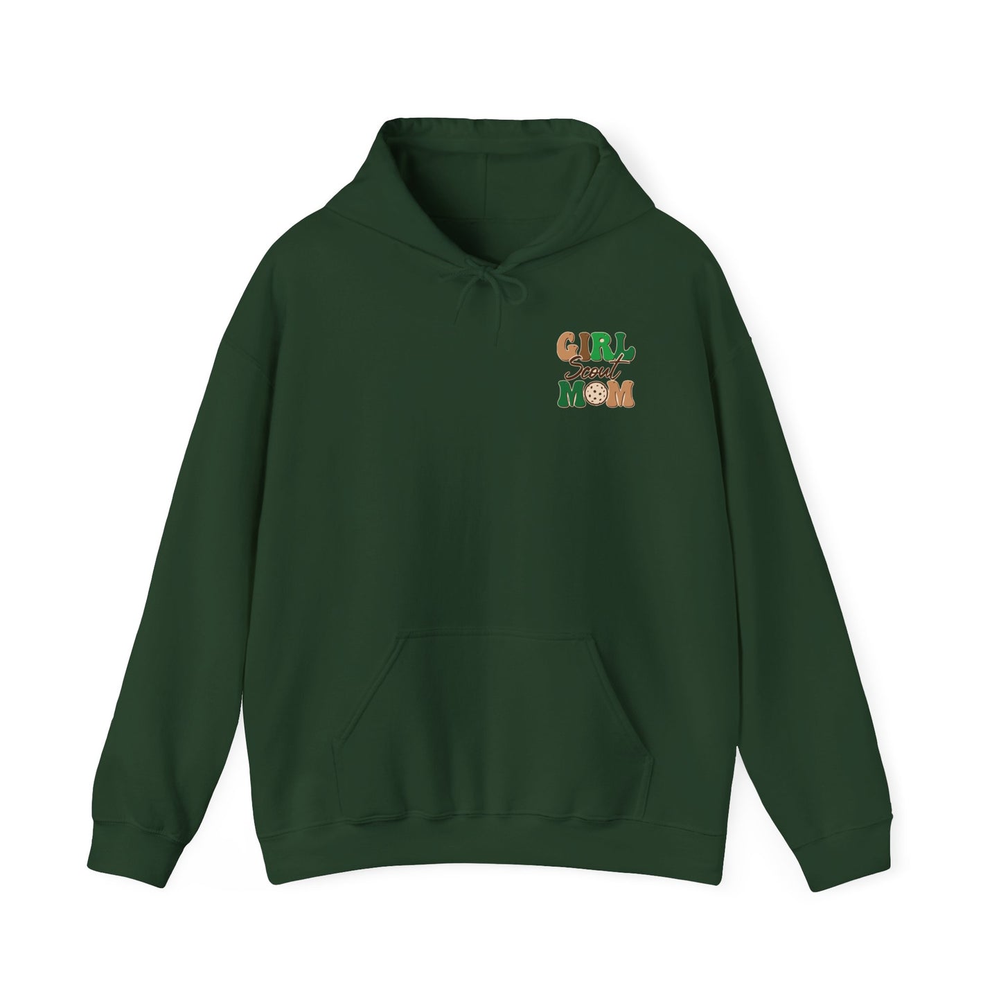 FRONT & BACK DESIGNS ! Girl Scout Mom - Cookie Dealer Security - Hooded Sweatshirt