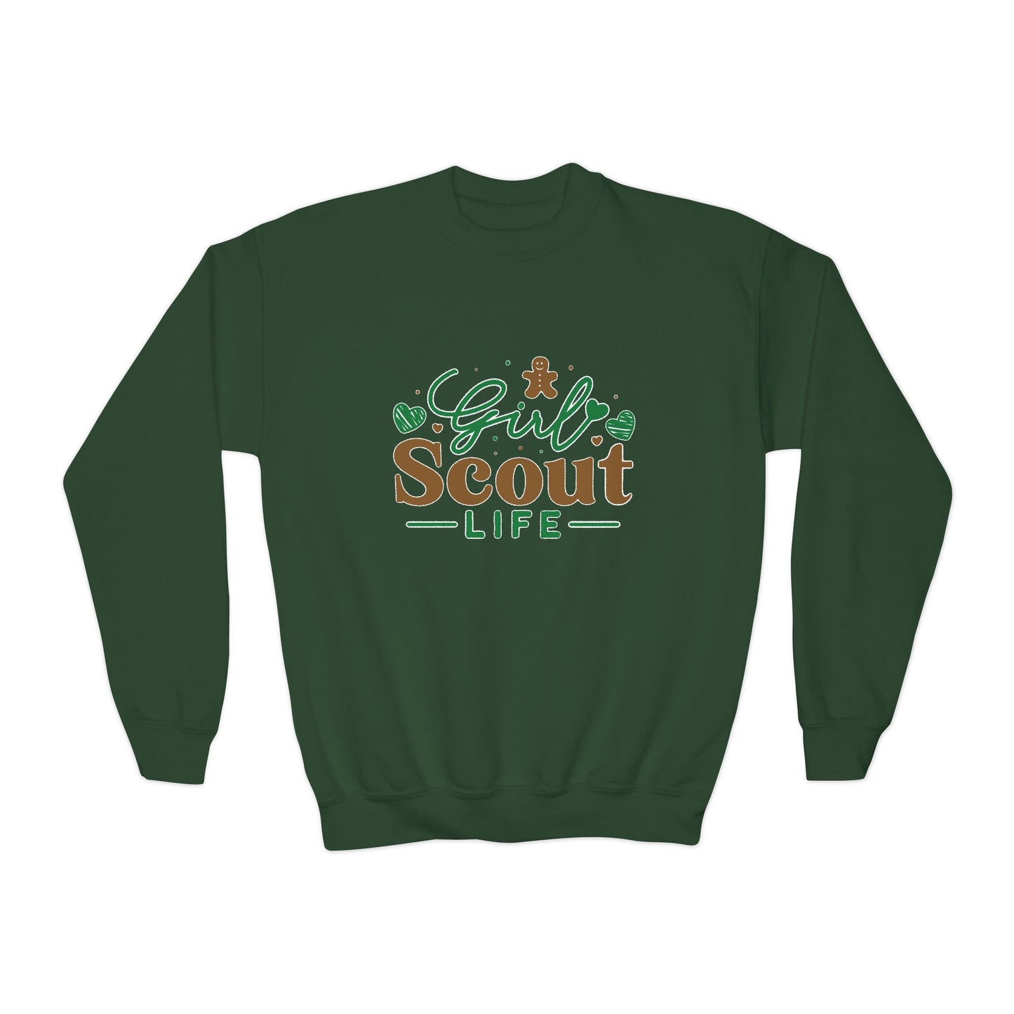 Girl Scout Life - Youth Crewneck Sweatshirt