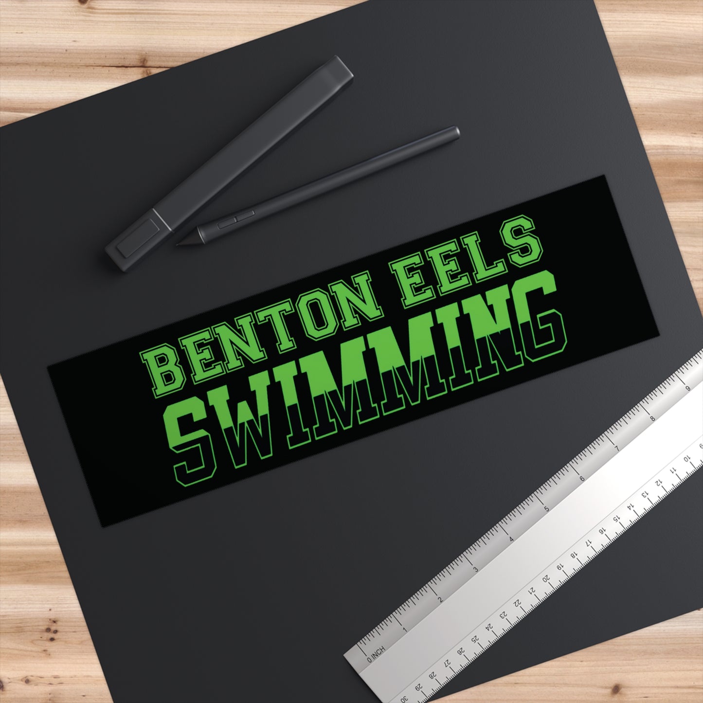 Benton Eels Swim Team Bumper Stickers