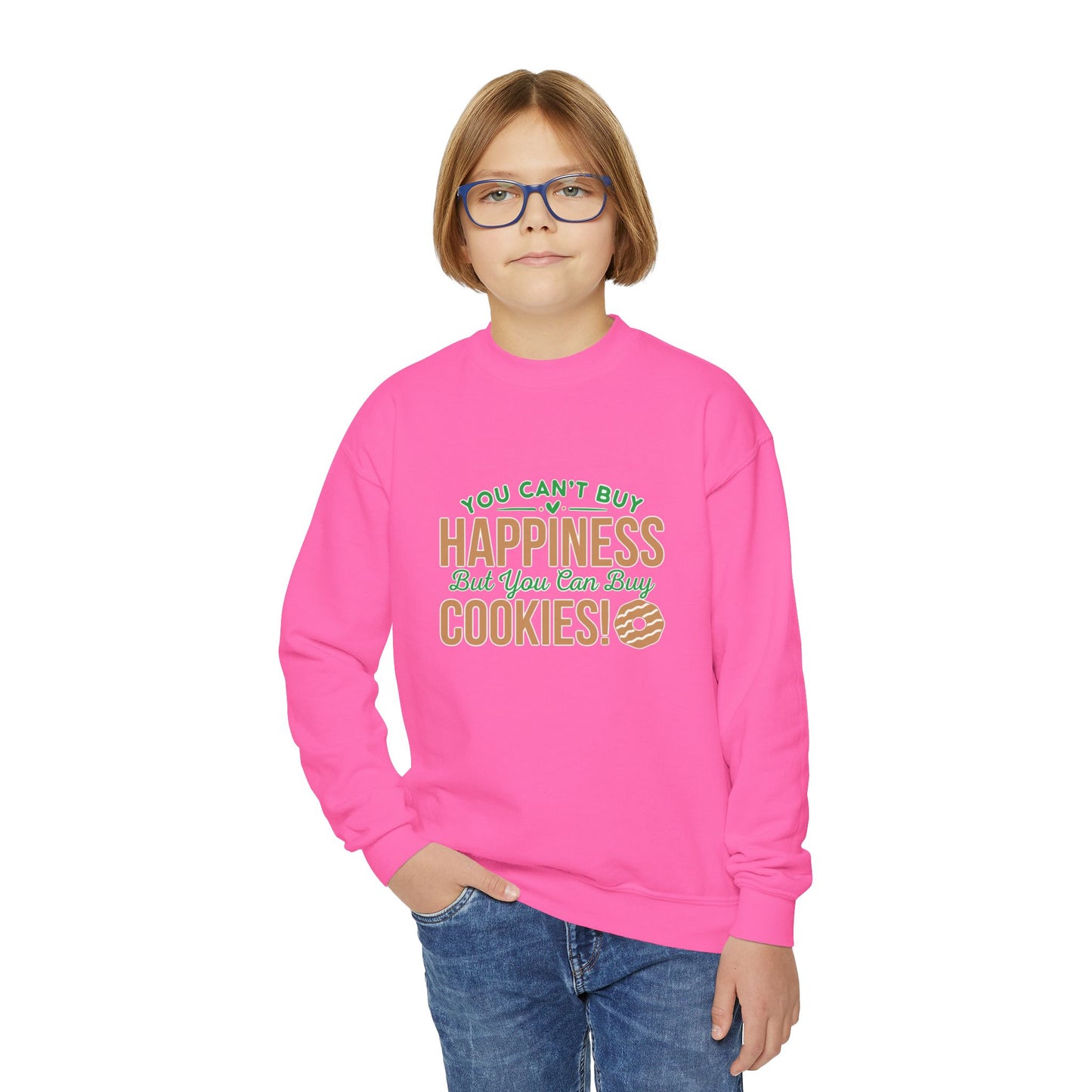 Happiness Cookies - Youth Crewneck Sweatshirt
