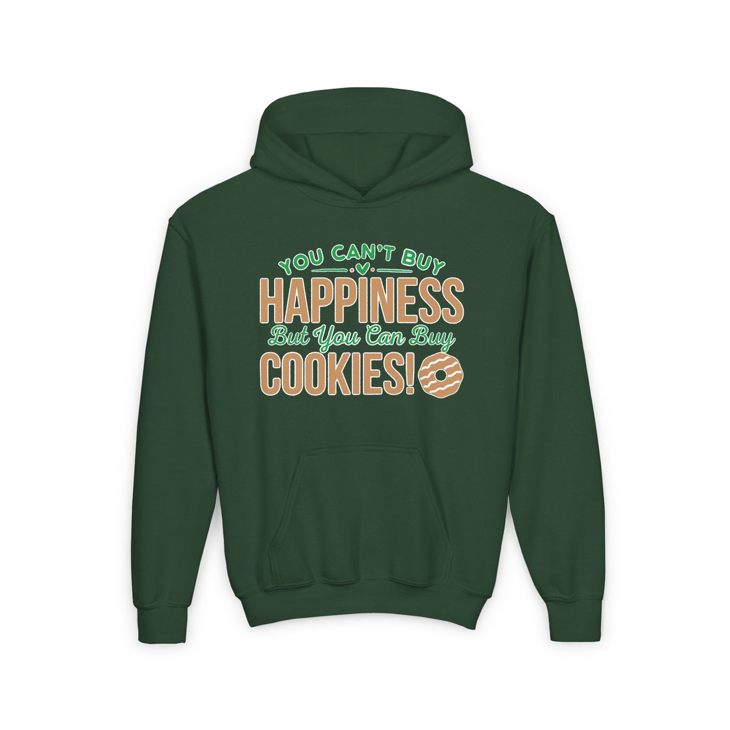 Happiness Cookies - Youth Hooded Sweatshirt