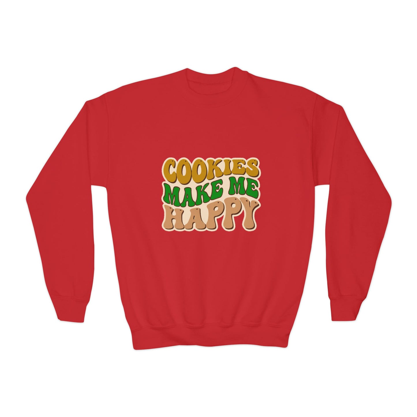 Cookies Make Me Happy #2 - Youth Crewneck Sweatshirt