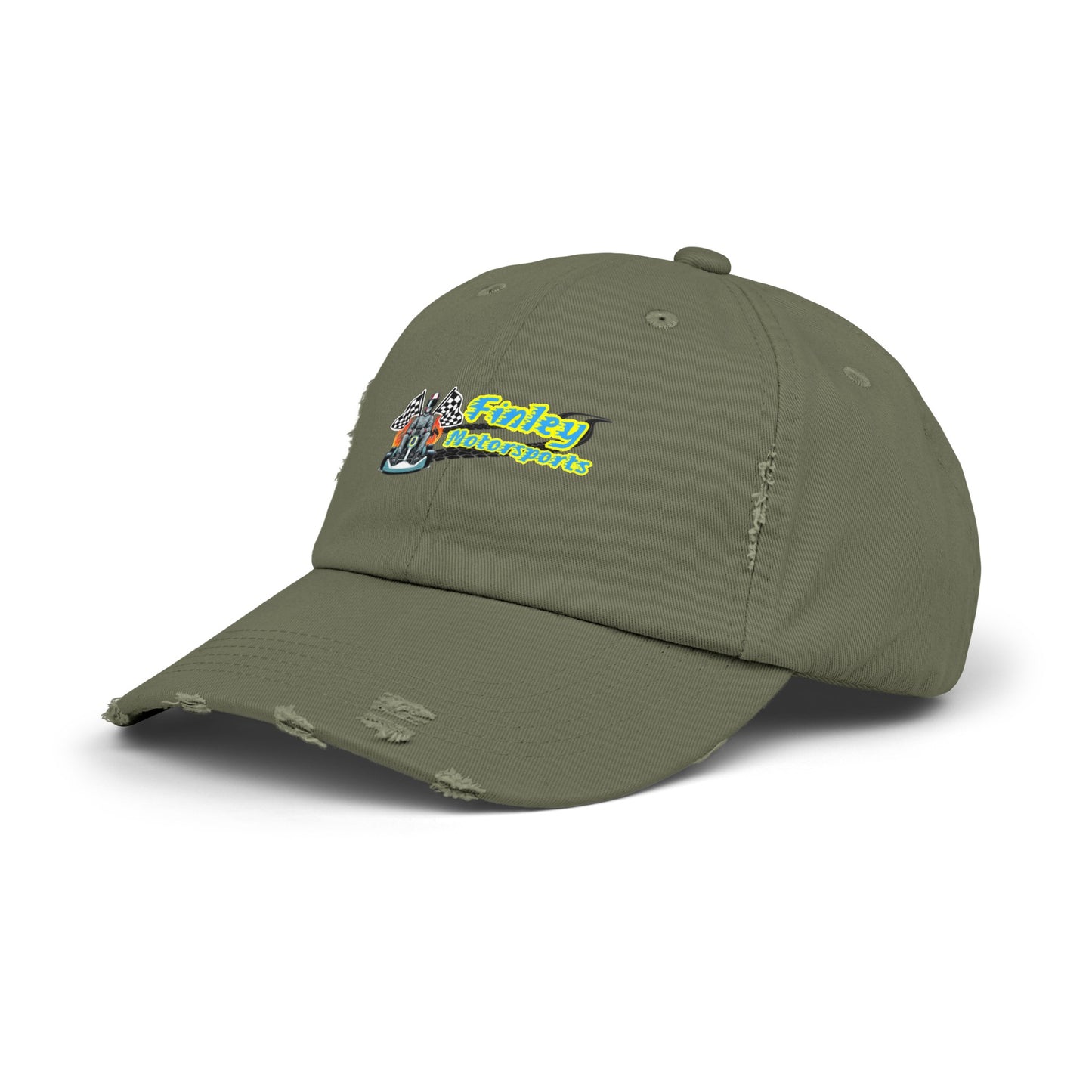 Finley Motorsports Distressed Cap