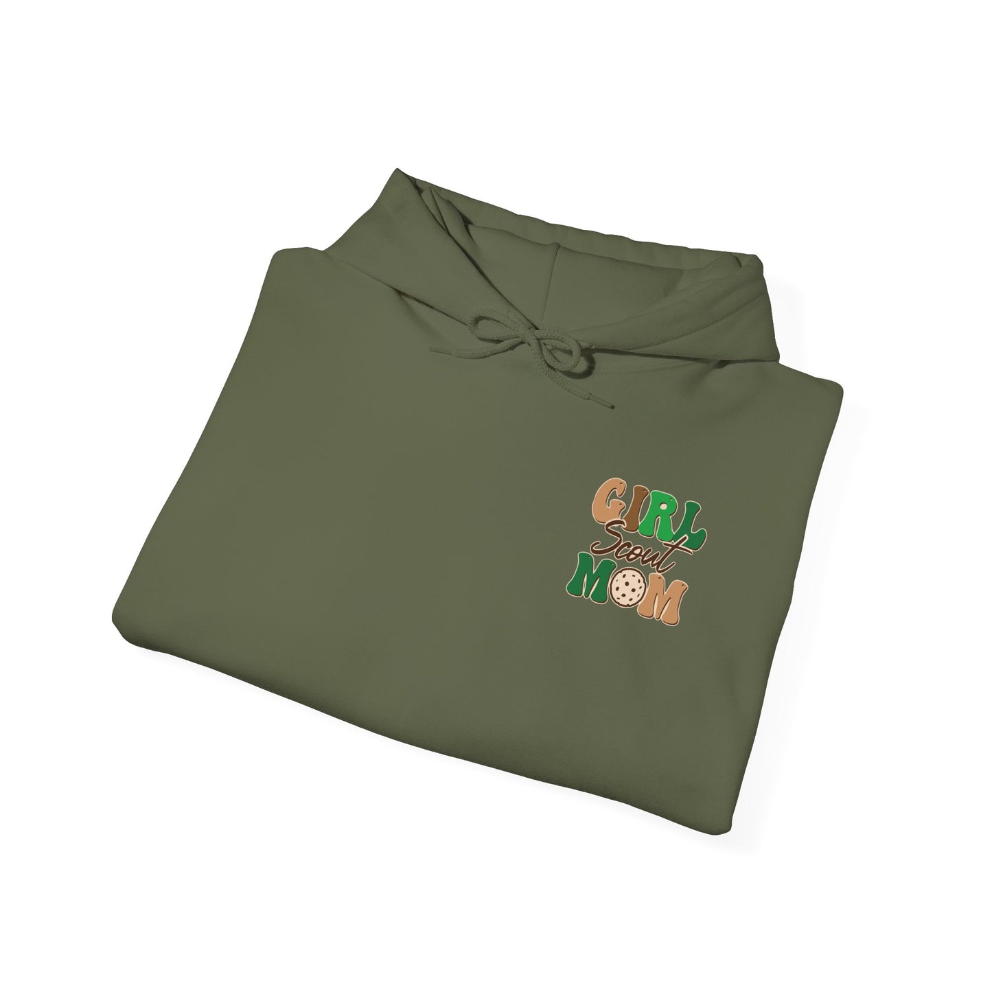 FRONT & BACK DESIGNS ! Girl Scout Mom - Cookie Dealer Security - Hooded Sweatshirt