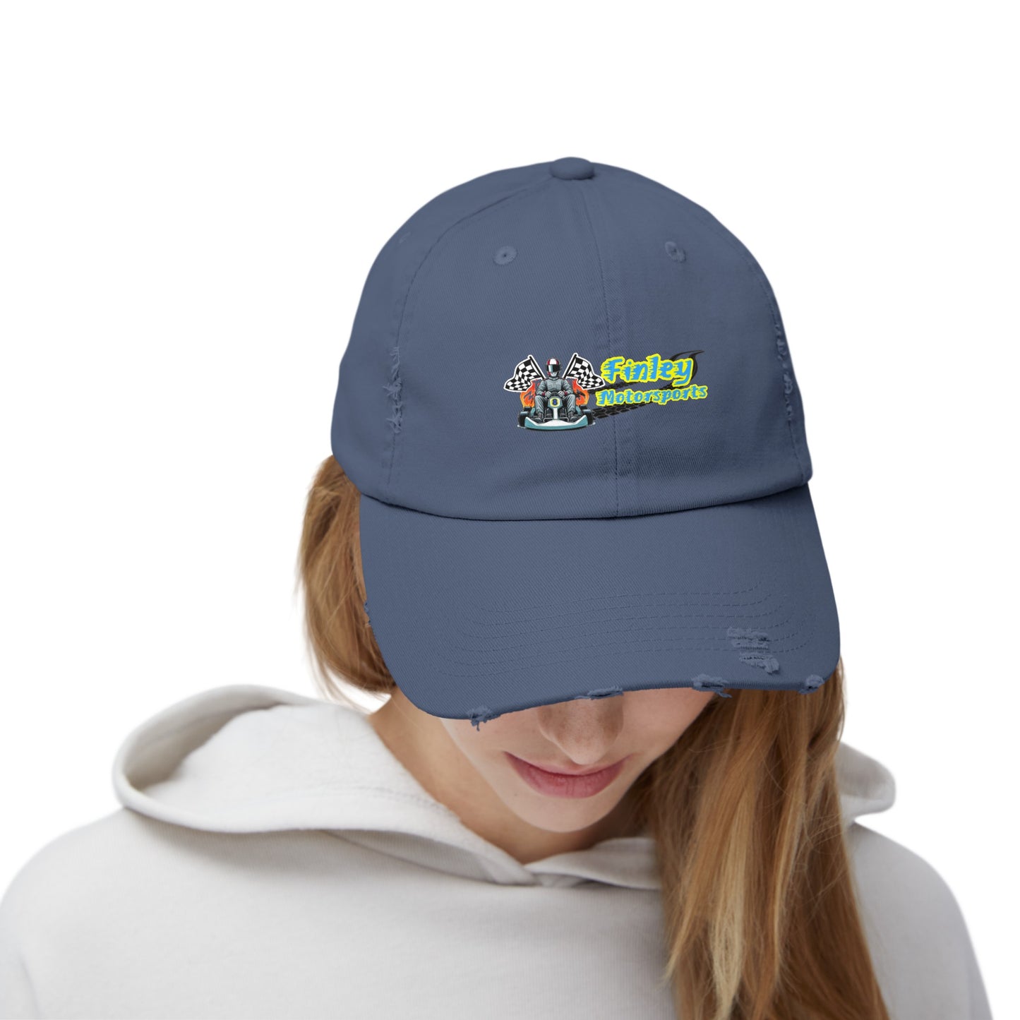 Finley Motorsports Distressed Cap