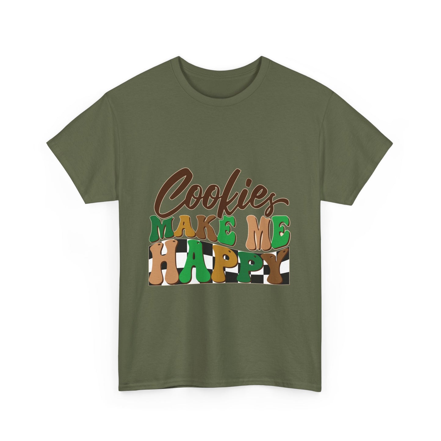Cookies Make Me Happy - Adult T-Shirt