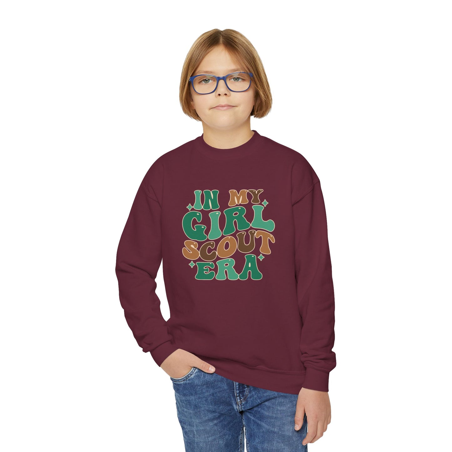 Girl Scout Era - Youth Crewneck Sweatshirt