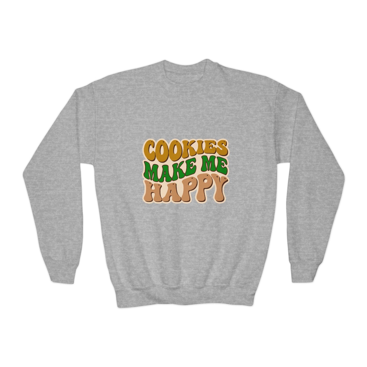 Cookies Make Me Happy #2 - Youth Crewneck Sweatshirt