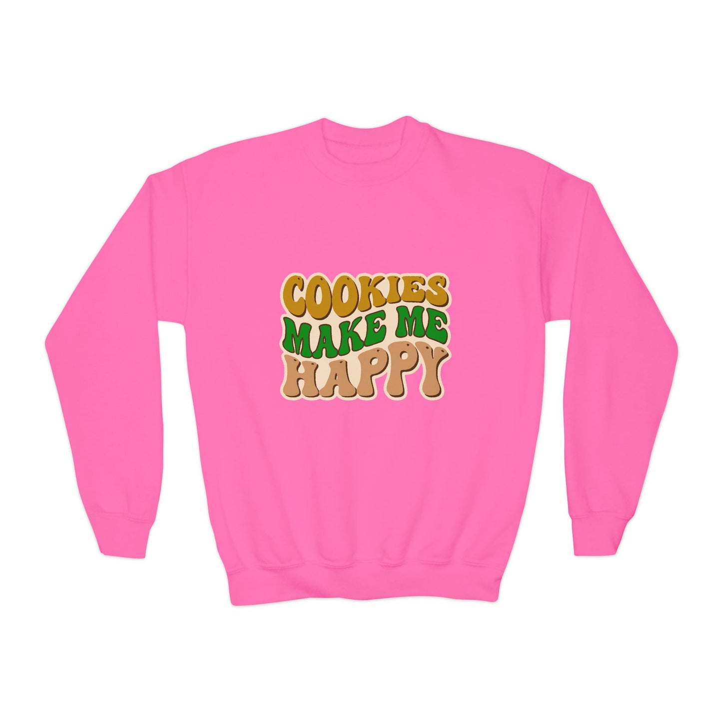 Cookies Make Me Happy #2 - Youth Crewneck Sweatshirt