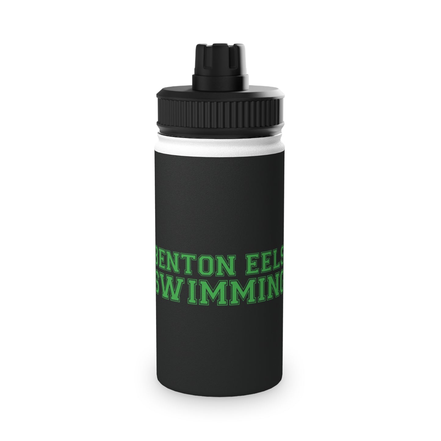 Benton Eels Stainless Steel Water Bottle, Sports Lid