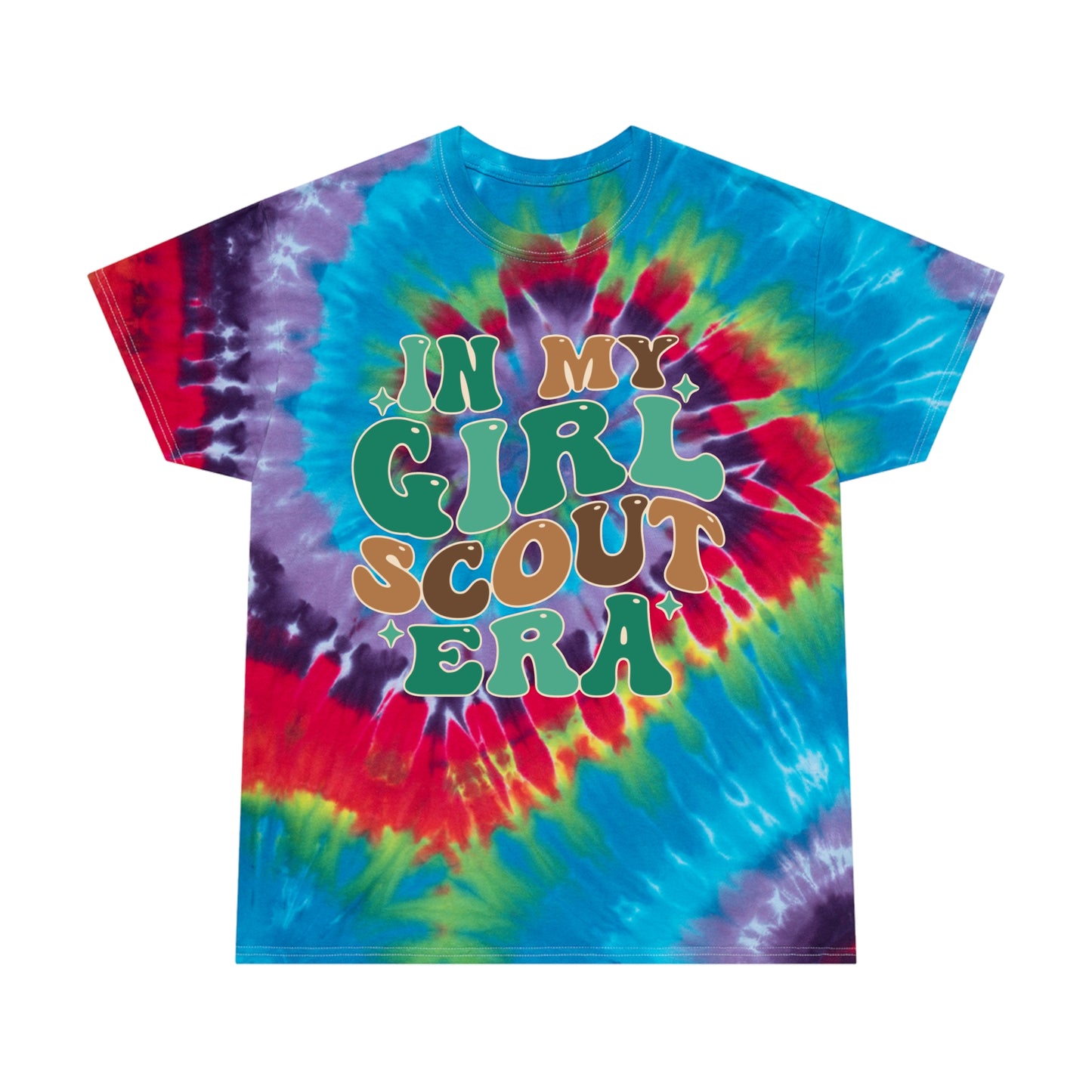 Girl Scout Era - Adult Tie-Dye Tee, Spiral