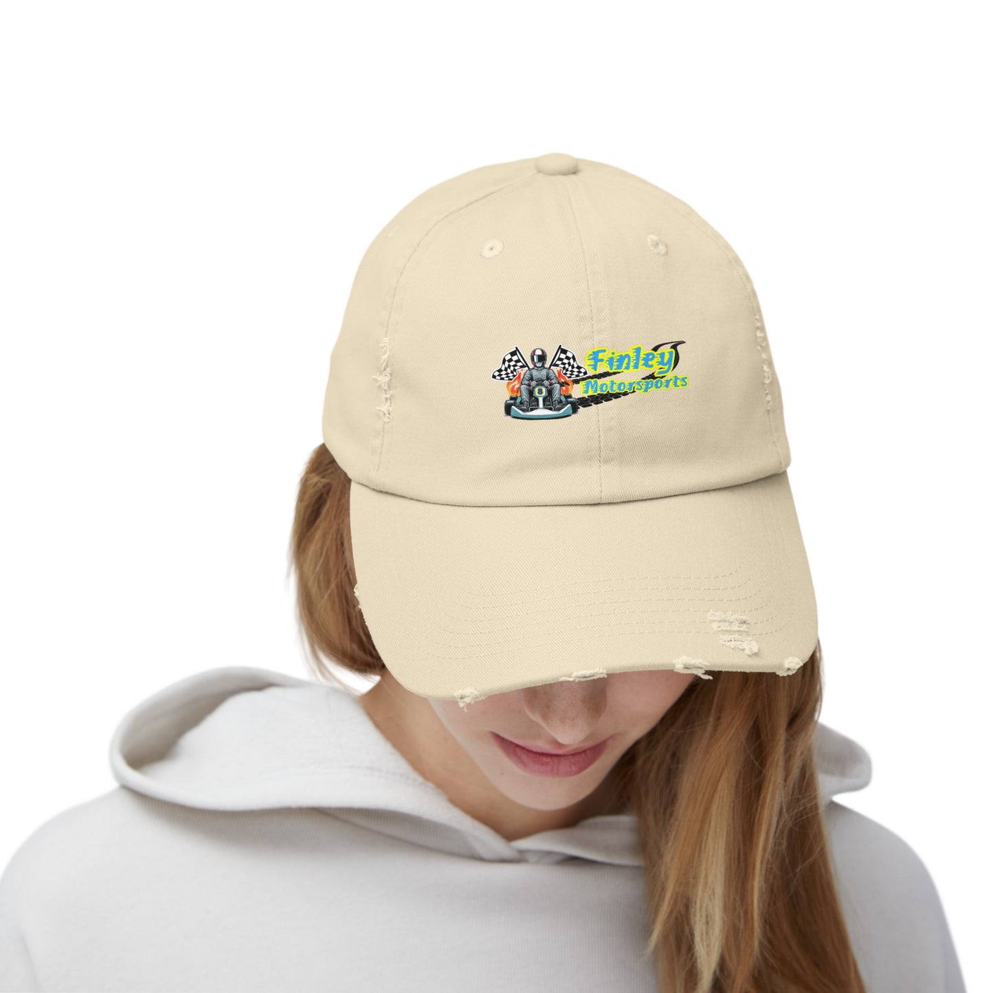 Finley Motorsports Distressed Cap