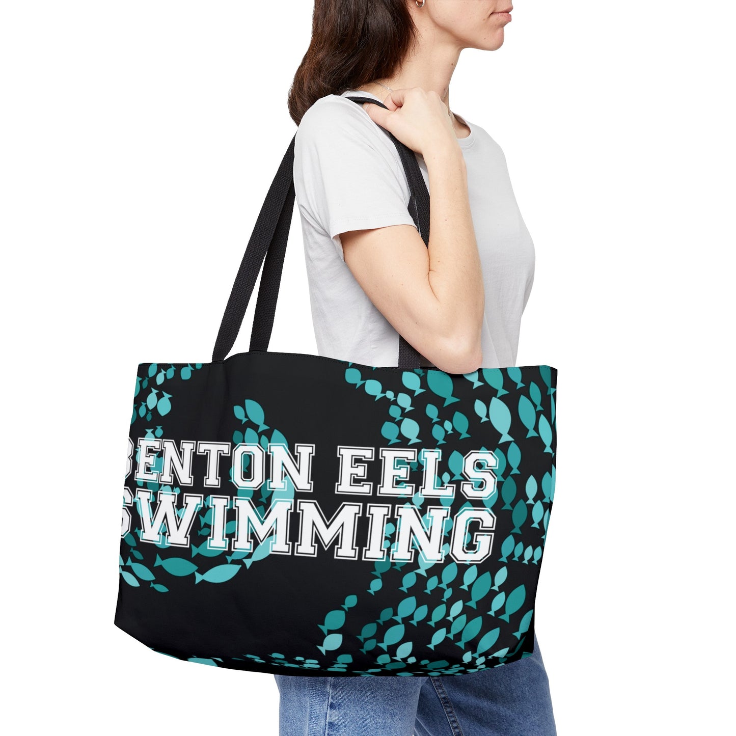 BENTON EELS TOTE BAG 24"X13"
