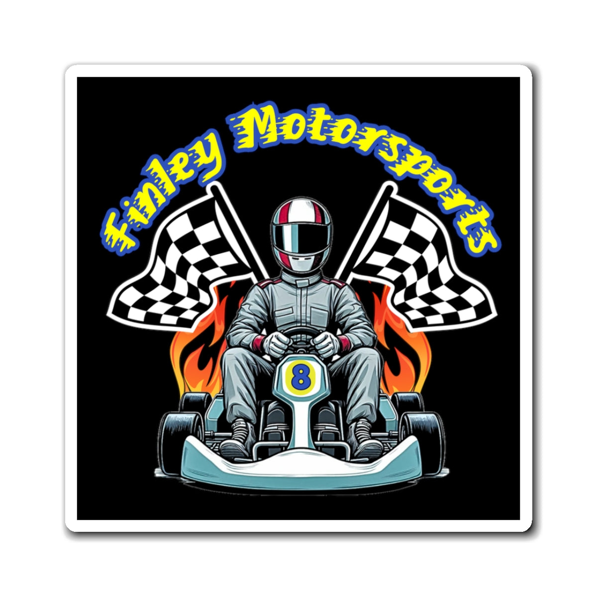 Finley Motorsports Magnets Multiple Sizes