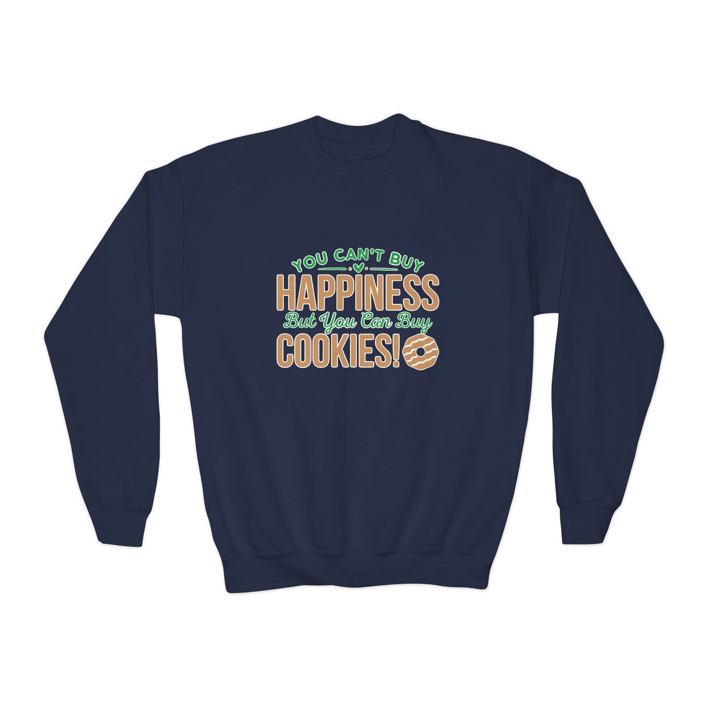 Happiness Cookies - Youth Crewneck Sweatshirt