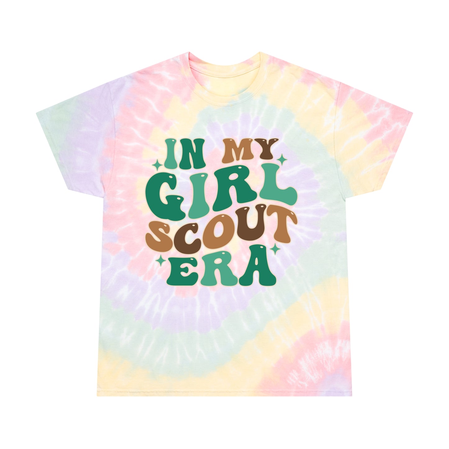 Girl Scout Era - Adult Tie-Dye Tee, Spiral