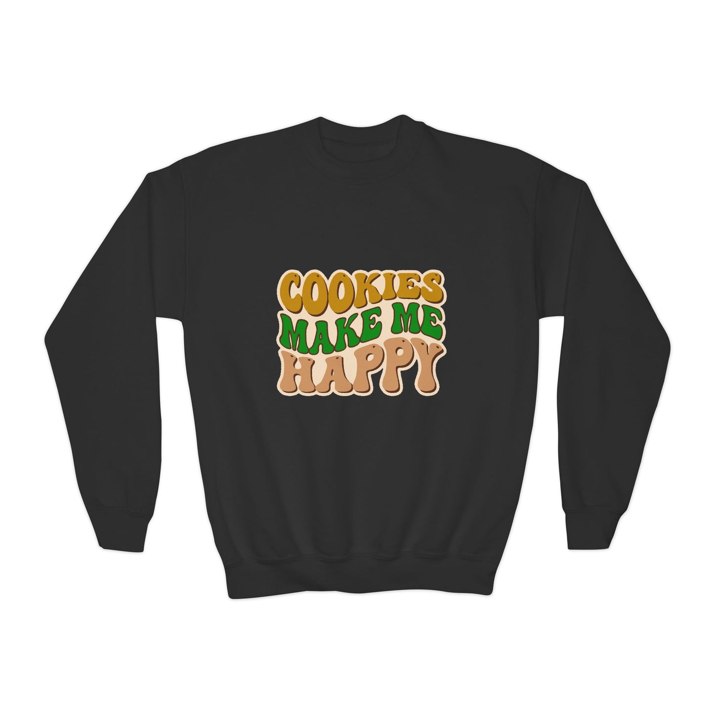 Cookies Make Me Happy #2 - Youth Crewneck Sweatshirt