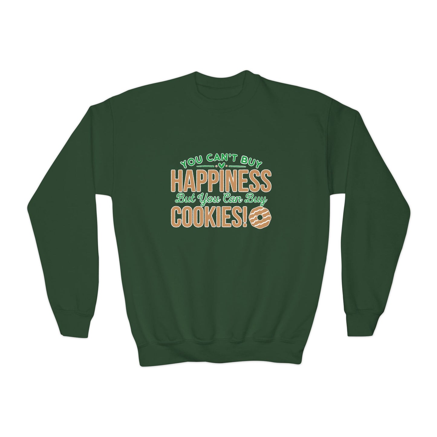 Happiness Cookies - Youth Crewneck Sweatshirt