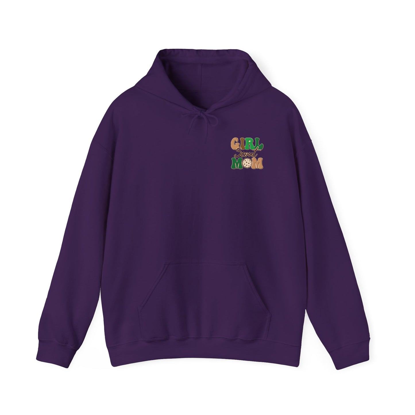 FRONT & BACK DESIGNS ! Girl Scout Mom - Cookie Dealer Security - Hooded Sweatshirt