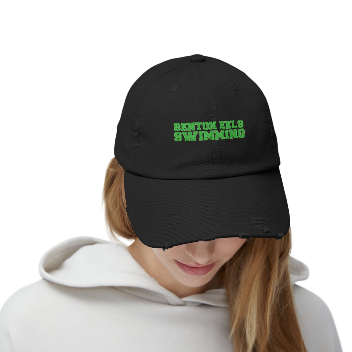 Benton Eels - Unisex Distressed Cap