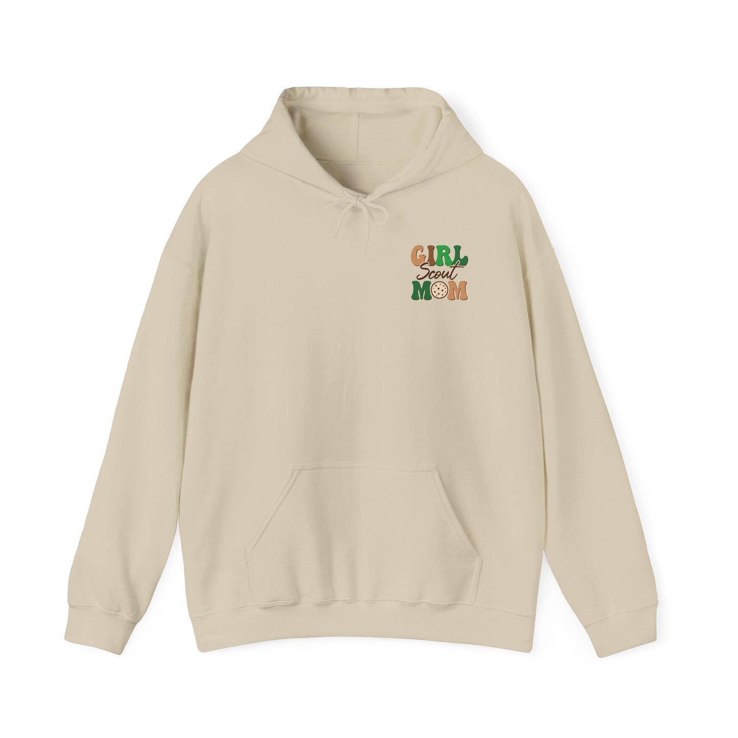 FRONT & BACK DESIGNS ! Girl Scout Mom - Cookie Dealer Security - Hooded Sweatshirt