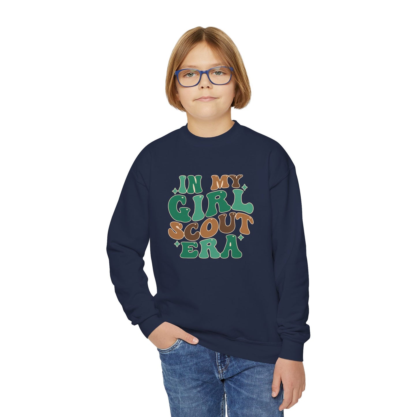 Girl Scout Era - Youth Crewneck Sweatshirt