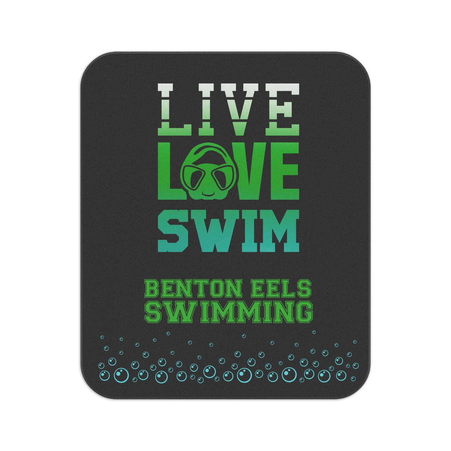 Benton Eels water-resistant Blanket 61" x 51" - LIVE LOVE SWIM