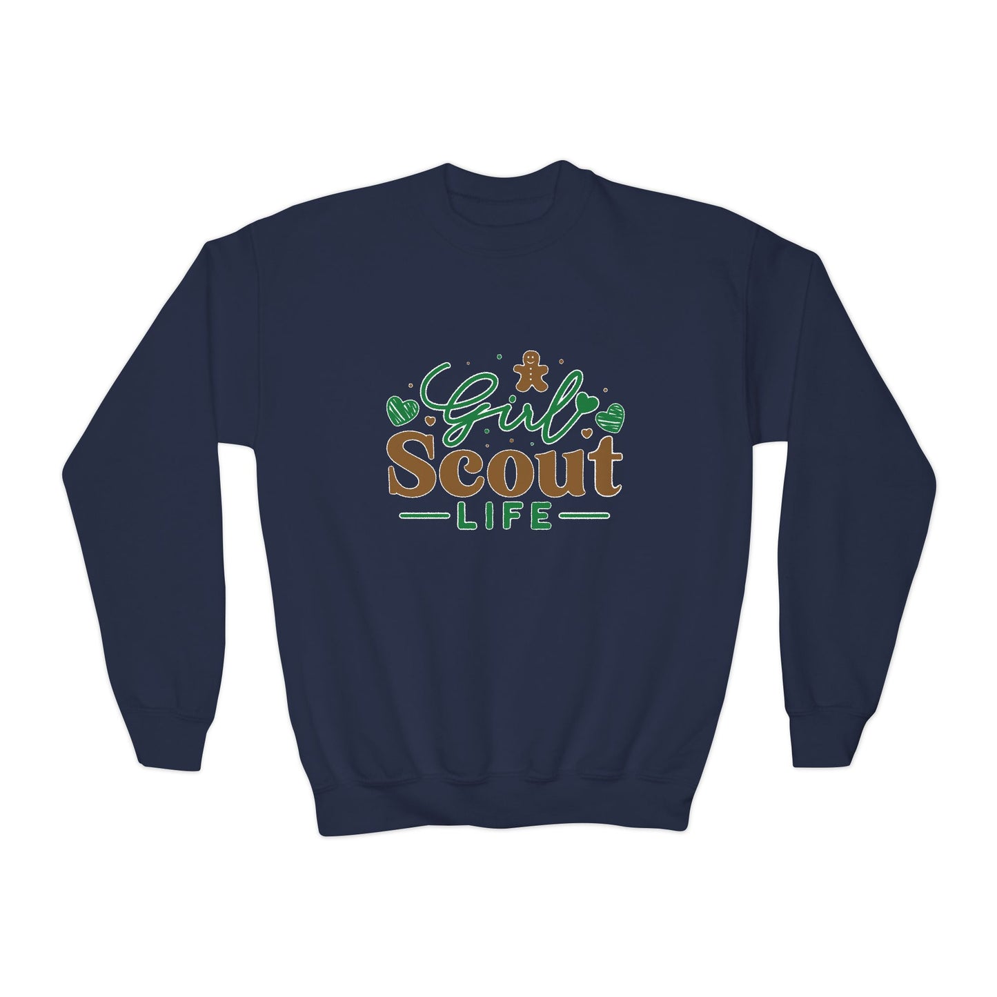 Girl Scout Life - Youth Crewneck Sweatshirt