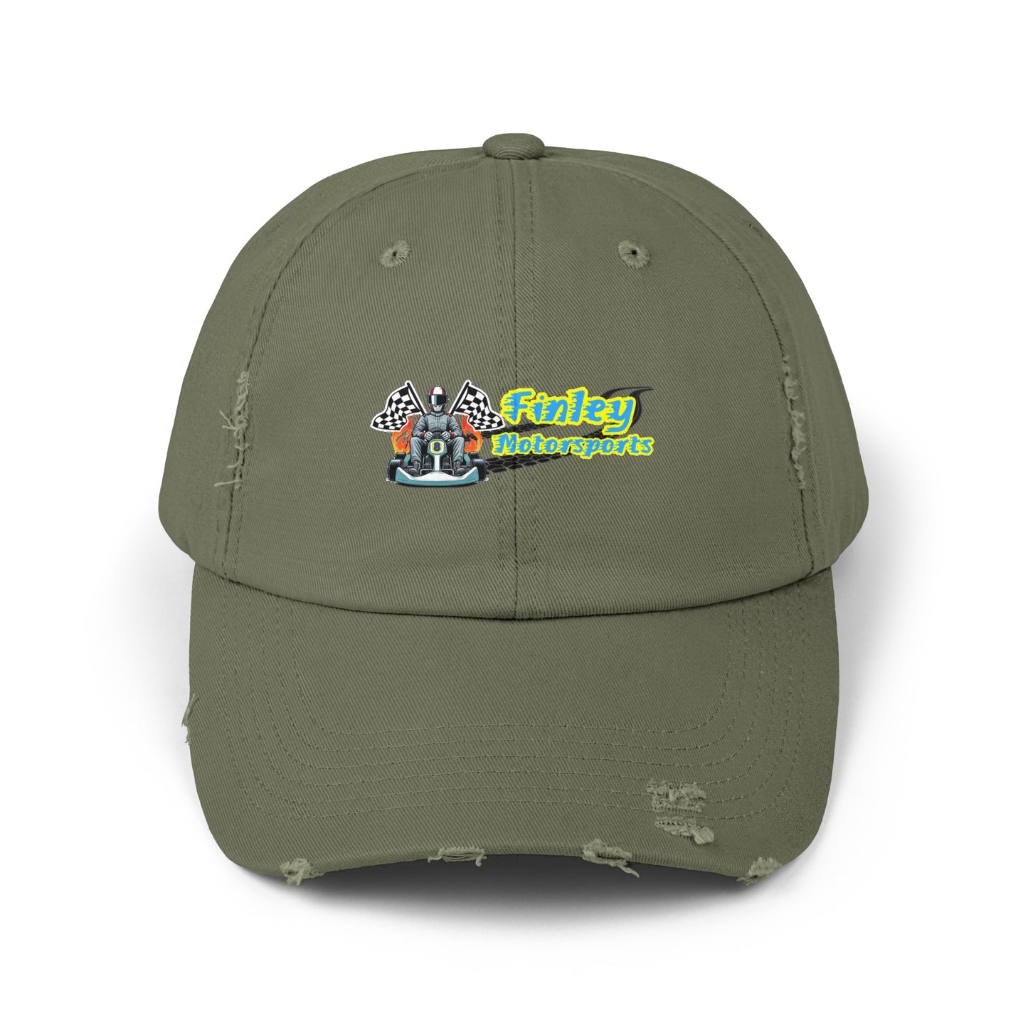 Finley Motorsports Distressed Cap