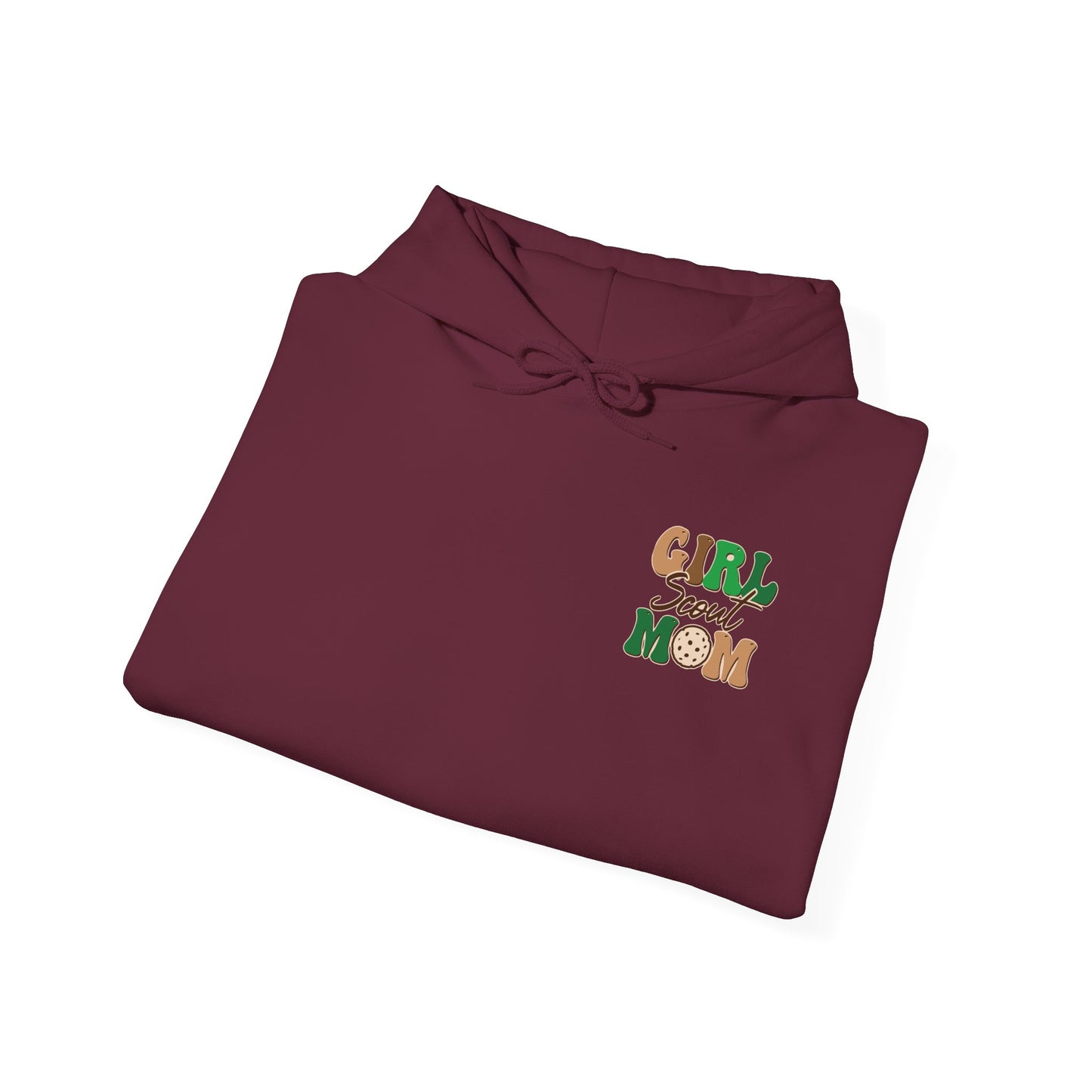 FRONT & BACK DESIGNS ! Girl Scout Mom - Cookie Dealer Security - Hooded Sweatshirt