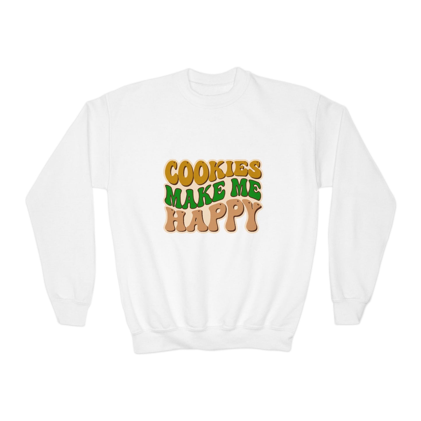 Cookies Make Me Happy #2 - Youth Crewneck Sweatshirt