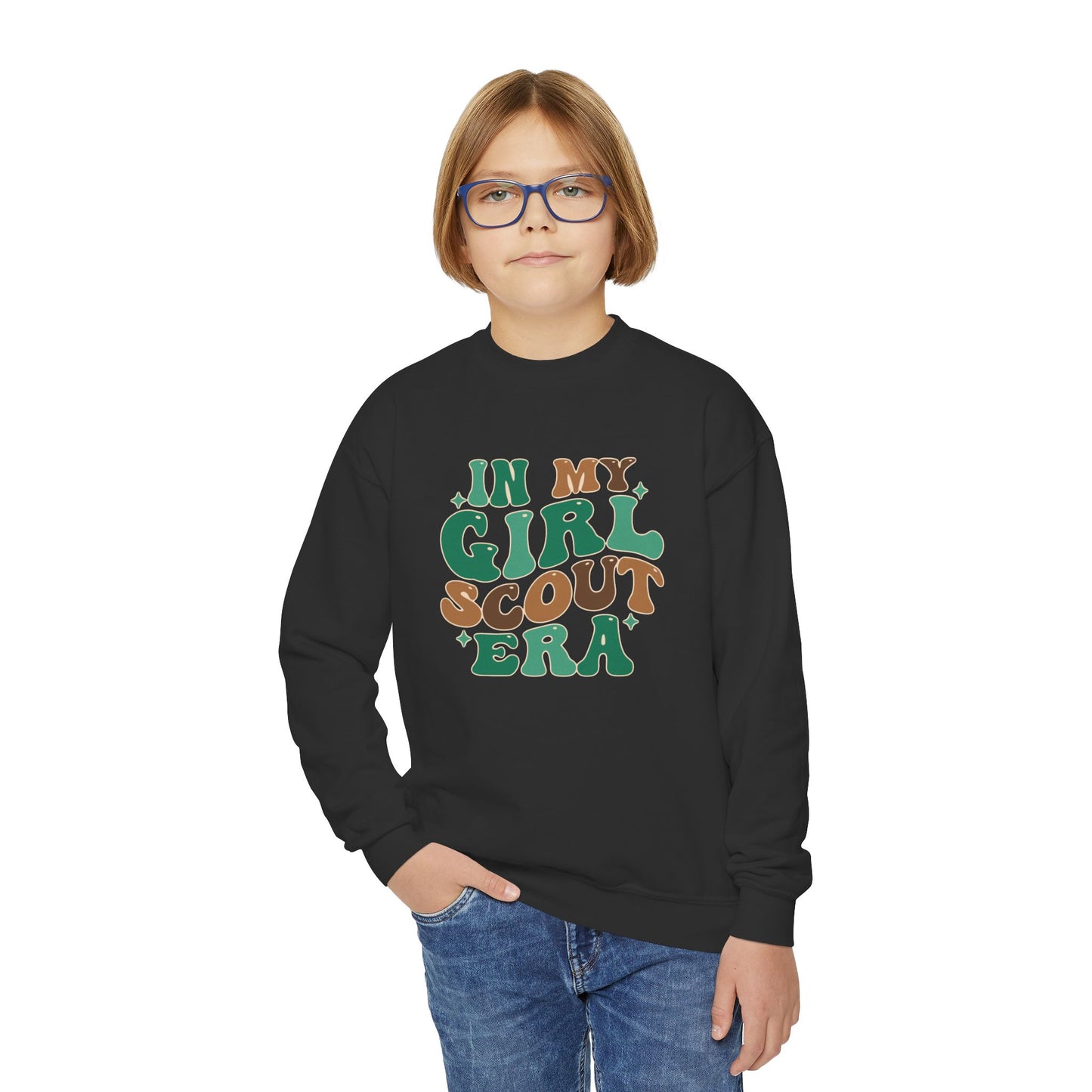 Girl Scout Era - Youth Crewneck Sweatshirt