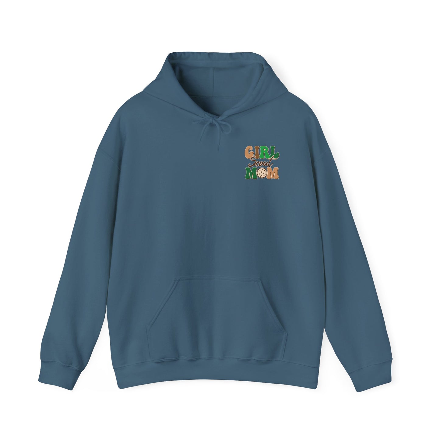 FRONT & BACK DESIGNS ! Girl Scout Mom - Cookie Dealer Security - Hooded Sweatshirt