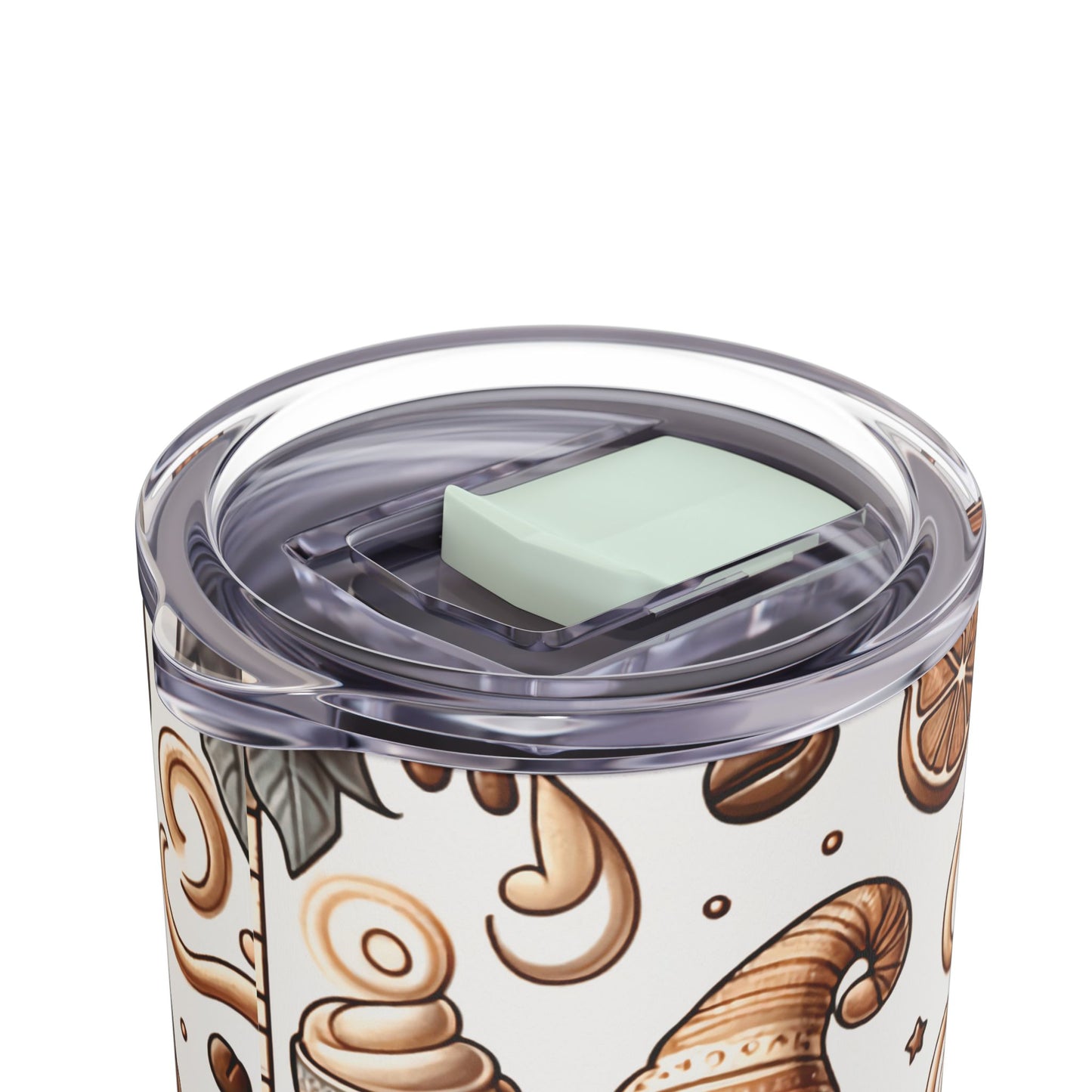 Gmone Coffee Christmas - Maars Maker Skinny Matte Tumbler, 20oz