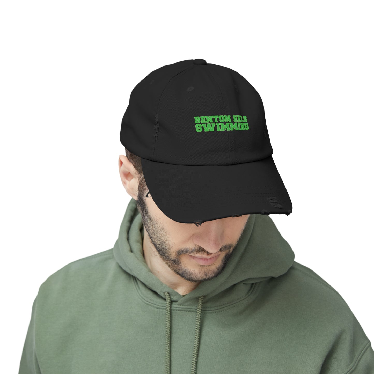 Benton Eels - Unisex Distressed Cap