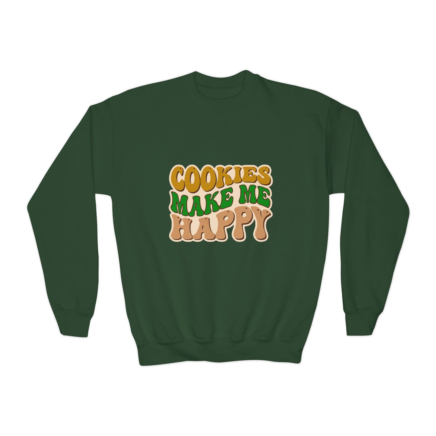 Cookies Make Me Happy #2 - Youth Crewneck Sweatshirt