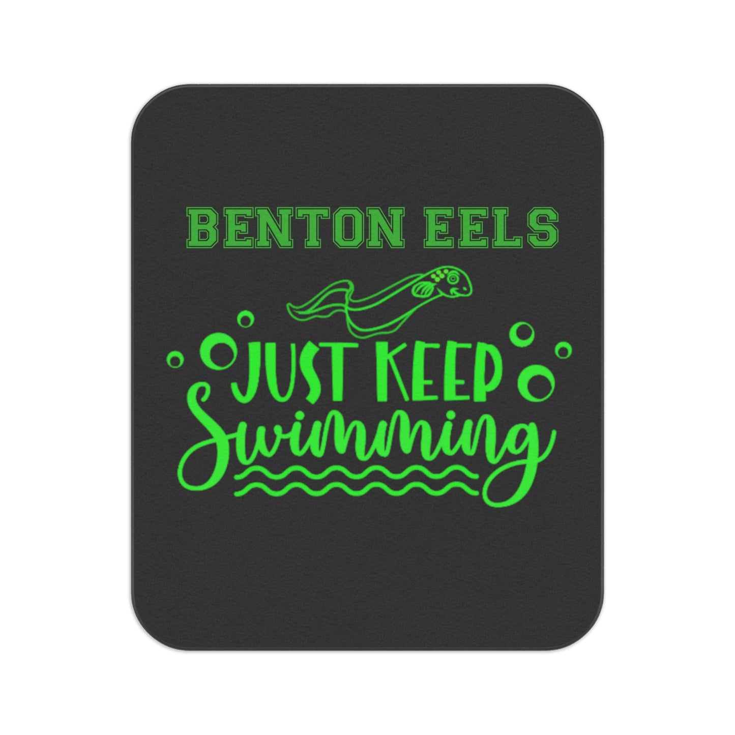 Benton Eels water-resistant Blanket 61" x 51" - JUST KEEP SWIMMING