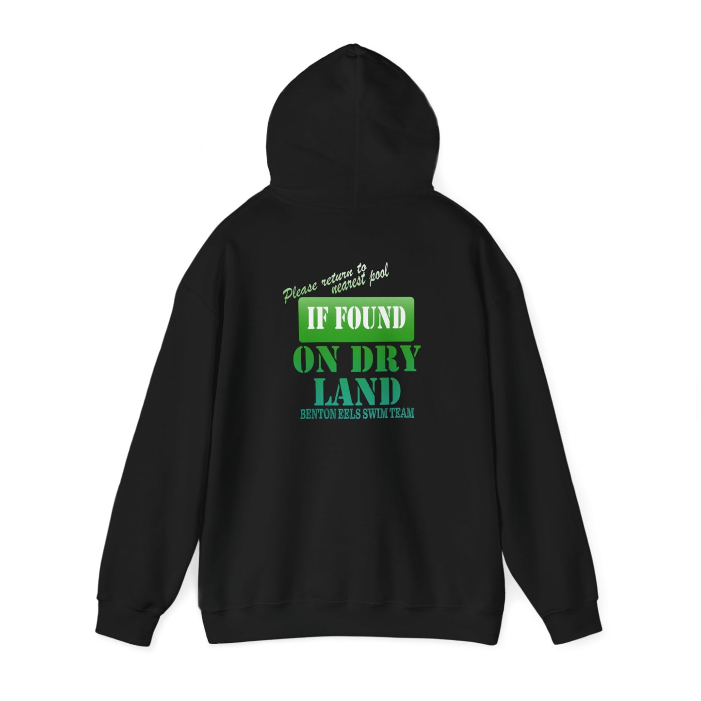 BENTON EELS - IF FOUND ON DRY LAND - ADULT HOODIE